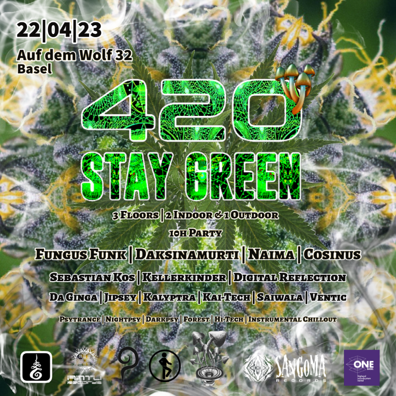420 Stay Green · 22 Apr 23, 22:00