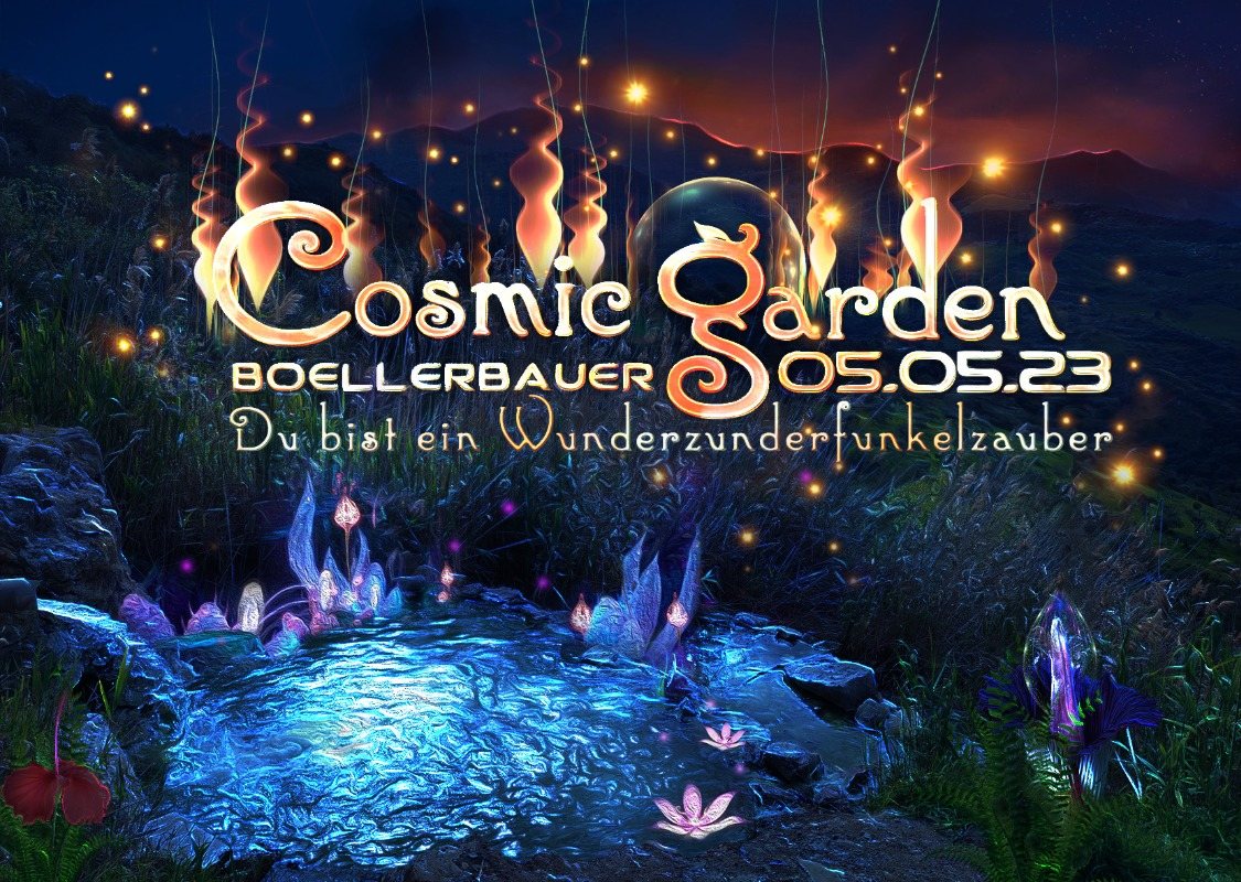 COSMIC GARDEN · 5 May 23, 19:00