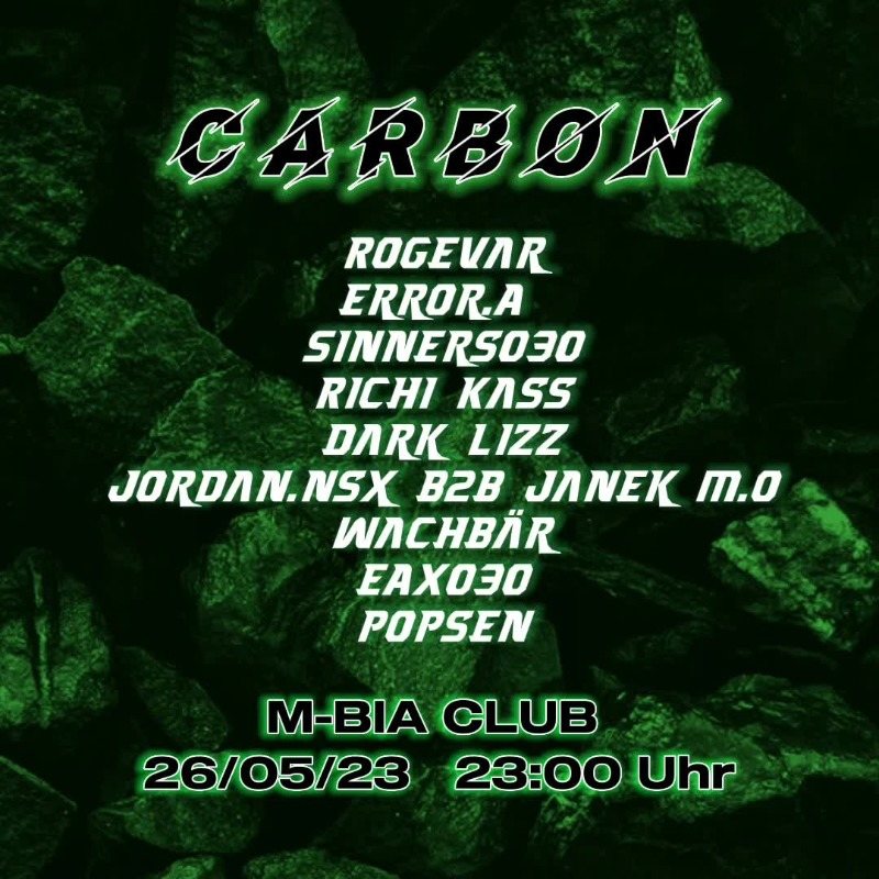 CARBØN · 26 May 23, 23:00