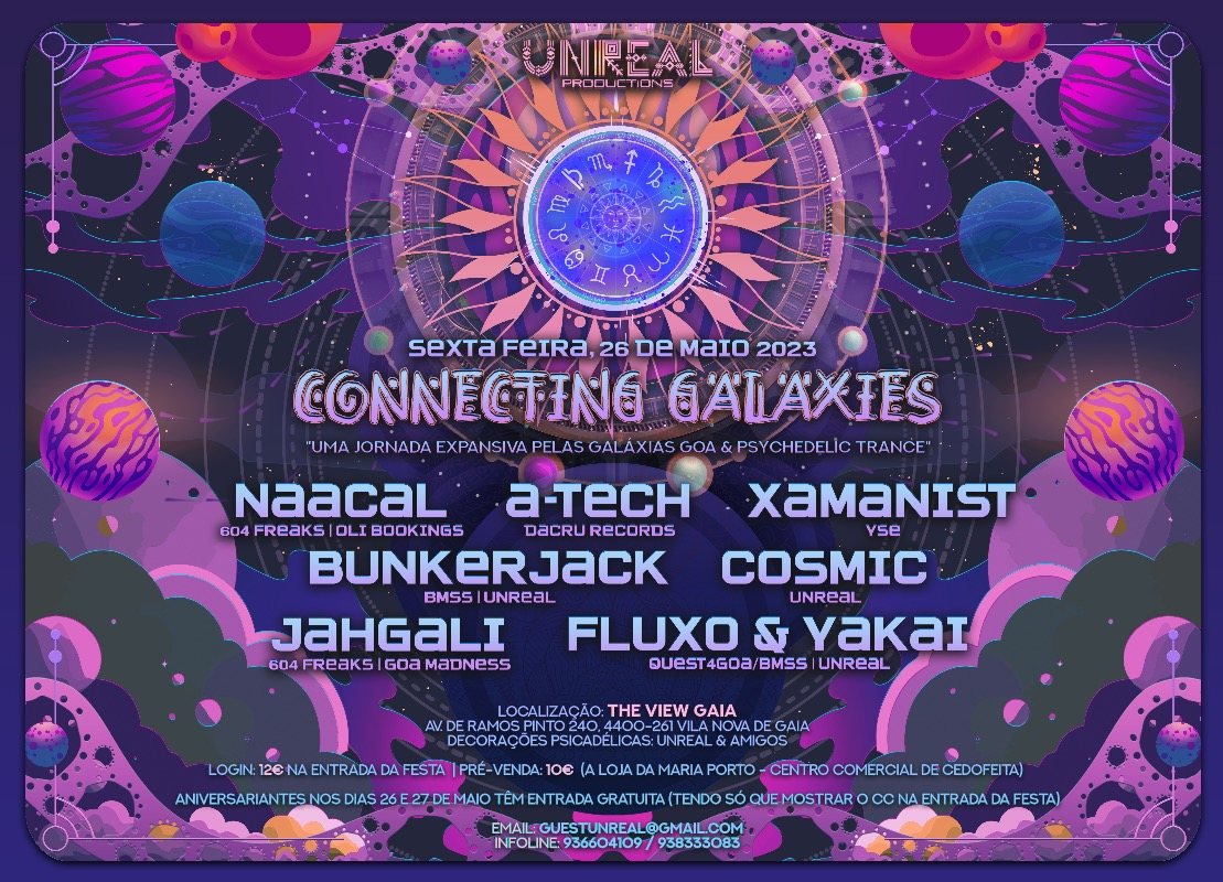 Connecting Galaxies (Cais de Gaia) · 26 May 23, 23:00