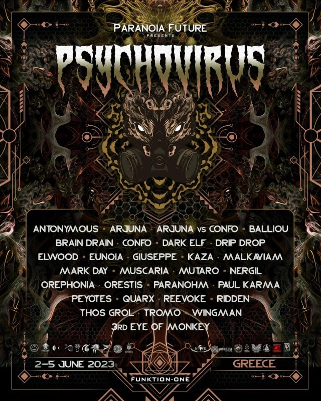 Psychovirus Festival · 2 Jun 23, 18:00