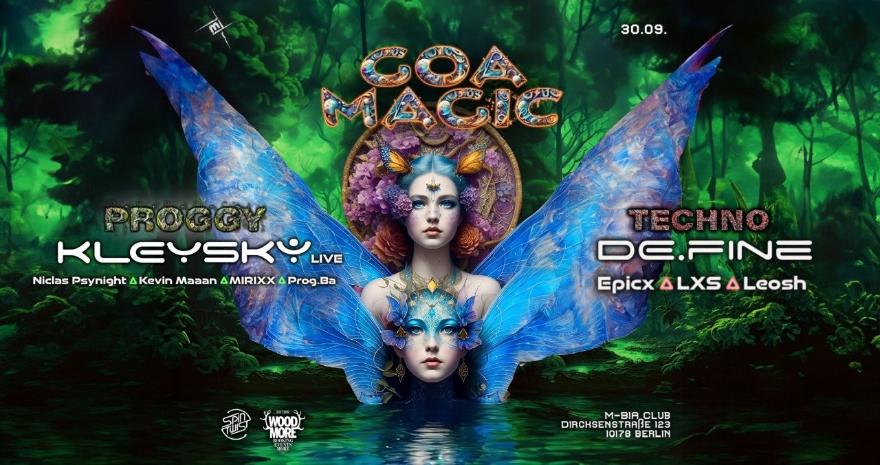 Goa Magic w/ Kleysky · 30 Sep 2023 · Berlin (Germany) · goabase ॐ parties  and people