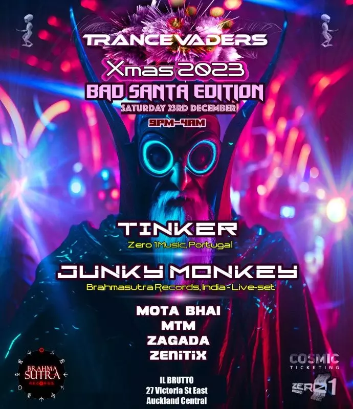 TRANCEVADERS XMAS 2023 -BAD SANTA EDITION