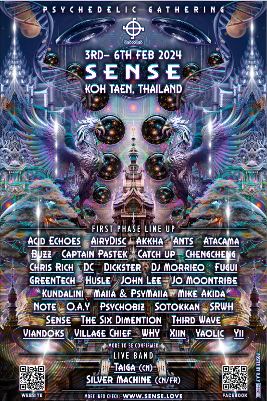 SENSE Psychedelic Gathering 2024 · Feb 2024 · koh taen island