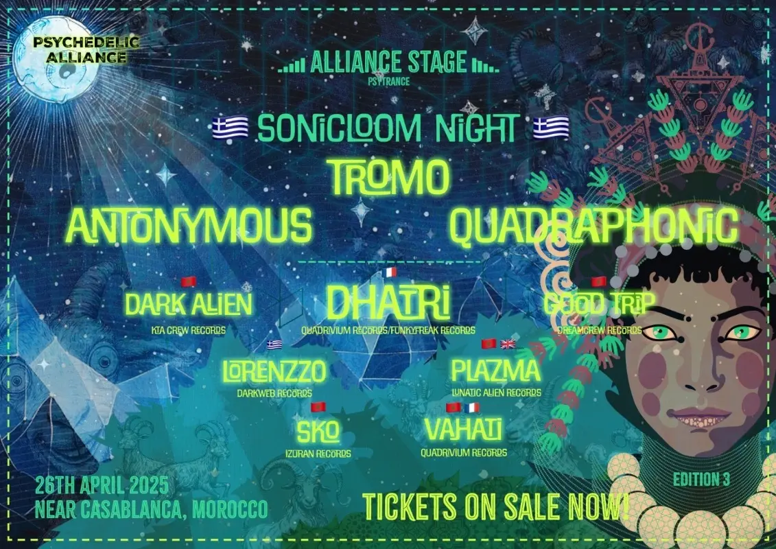 Psychedelic alliance part 3 · 26 Apr 2025 · Casablanca (Morocco