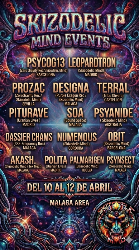 Skizodelic Mind Events