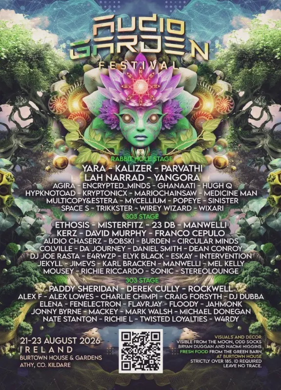 AUDIO GARDEN FESTIVAL 2026