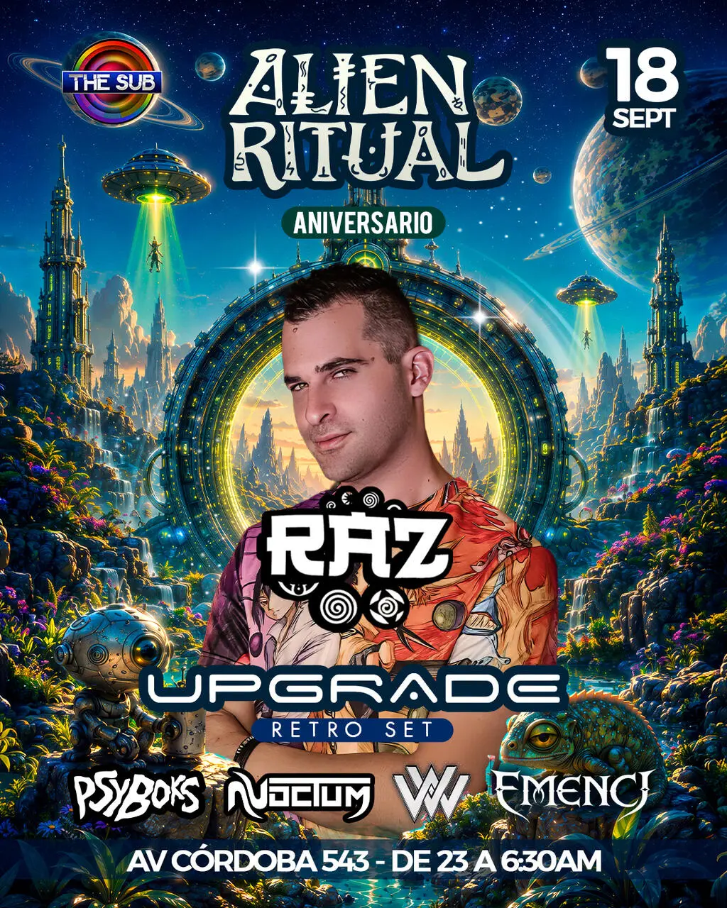 Alien Ritual Aniversario Raz & Upgrade
