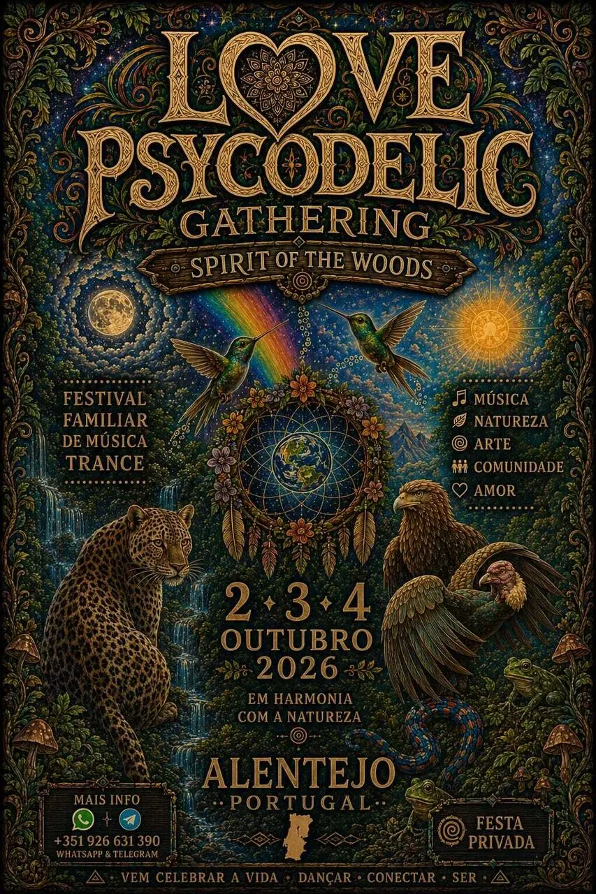 LOVE PSYCODELIC GATHERING SPIRIT OF THE WOODS 2026