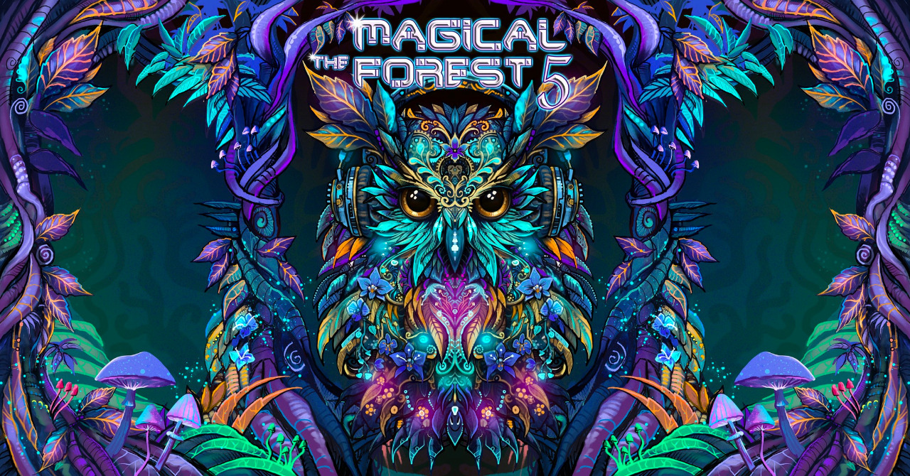 Flyer of The Magical Forest 5 Oldskool edition