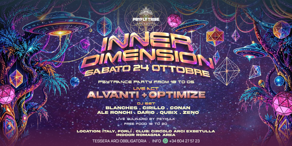 Flyer of INNER DIMENSION