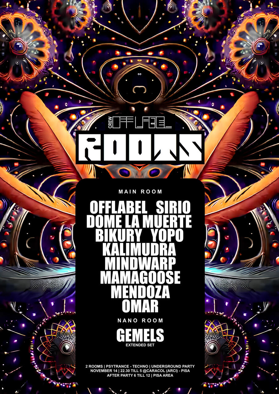 Flyer of ROOTS + AFTER PARTY