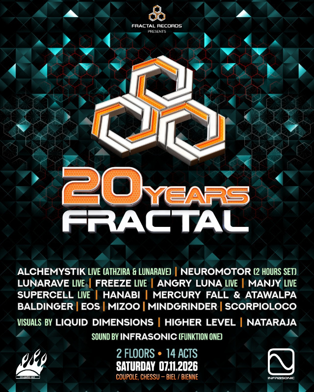 Flyer of 20 Years Fractal