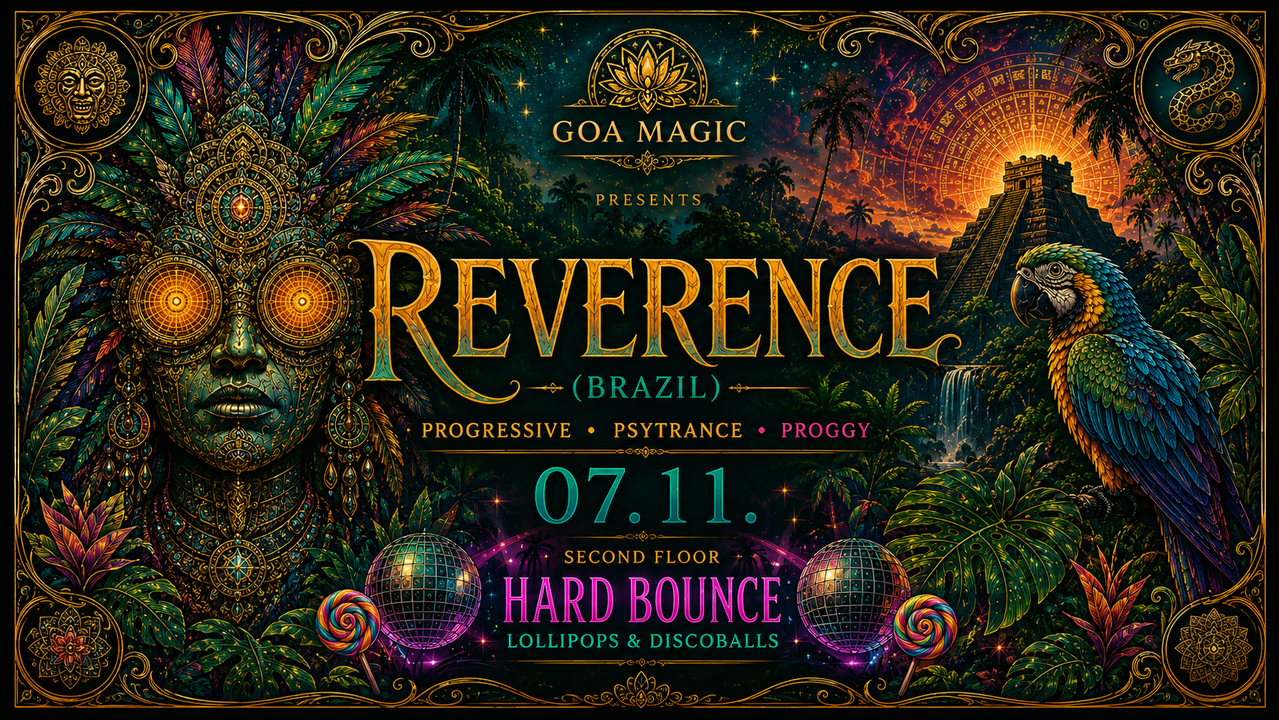 Flyer of GOA MAGIC Special mit Reverence [BR]