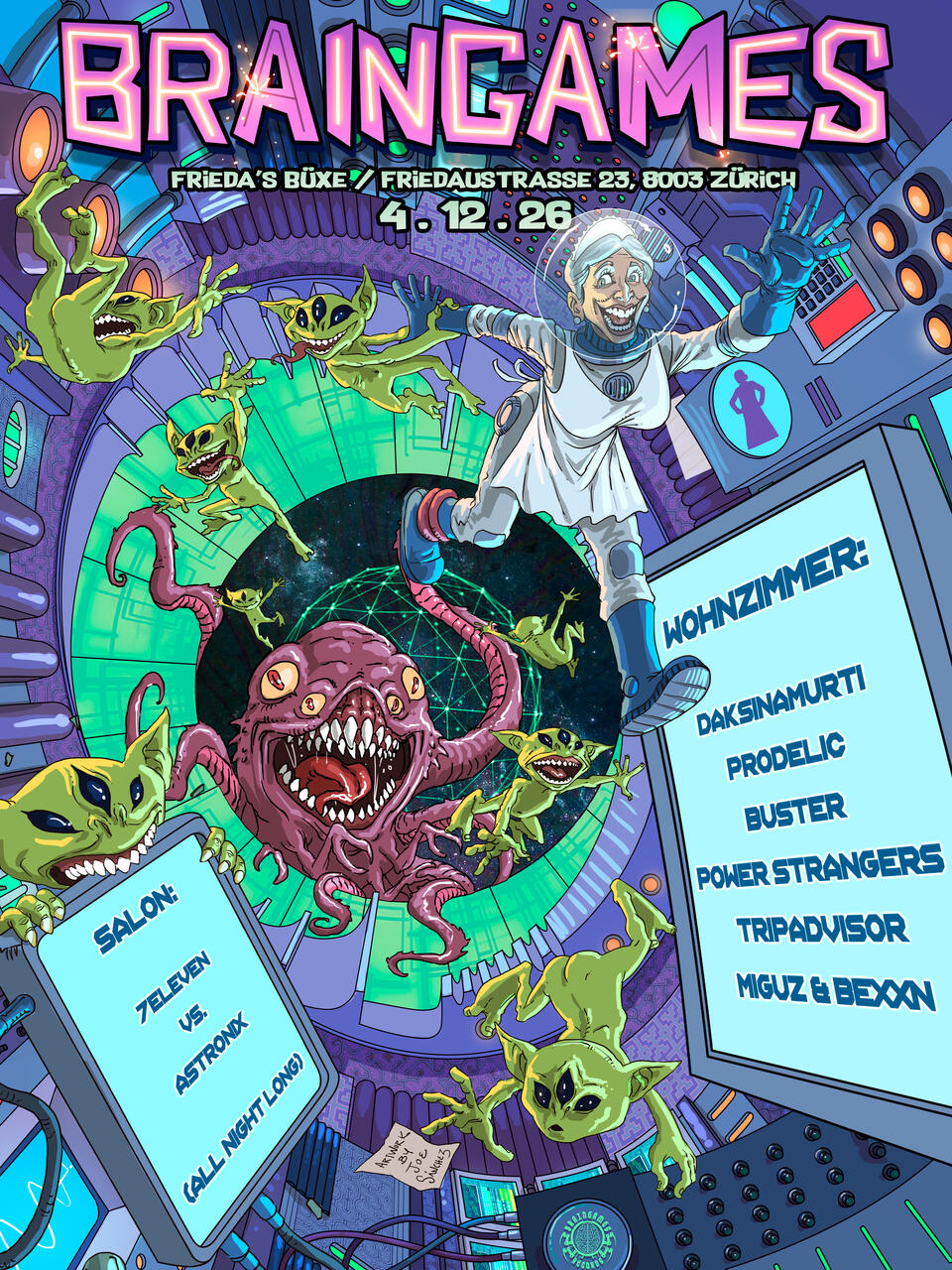 Flyer of Braingames
