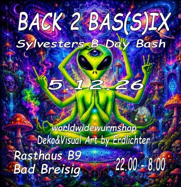 Flyer of BACK 2 BAS(S)IX