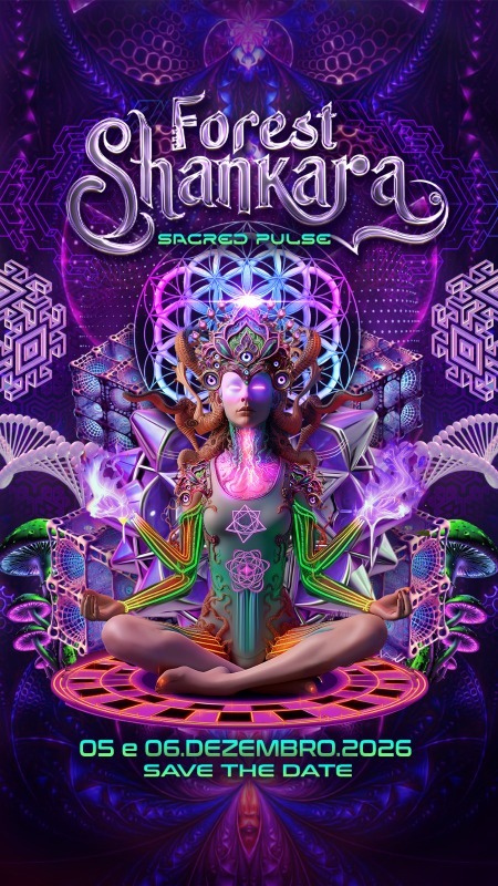 Flyer of Forest Shankara #3 - Sacred Pulse