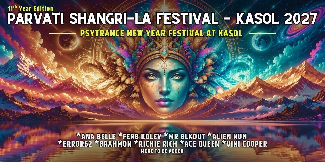 Flyer of Parvati Shangri La Festival Kasol