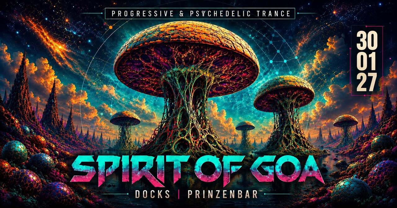 Flyer of SPIRIT OF GOA 2027 - The last dance