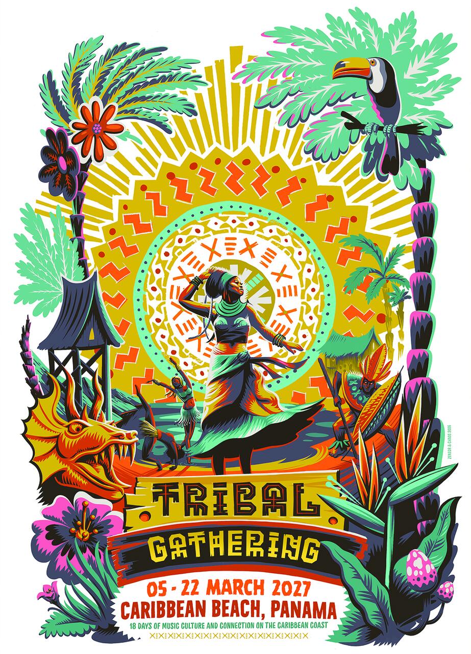 Flyer of Tribal Gathering 2027