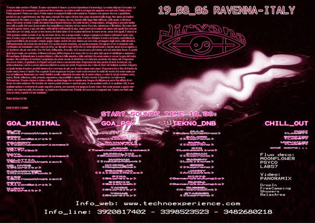 NIRVANA · 19 Aug 06, 18:00