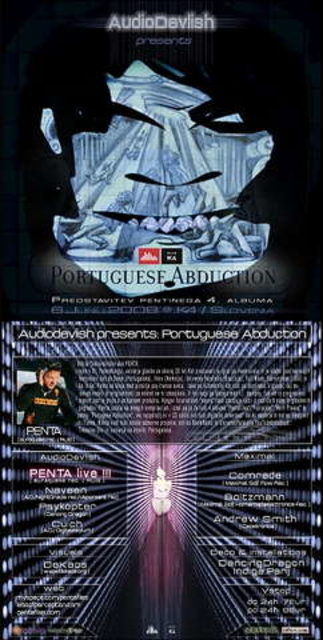 Audiodevlish presents PENTA in Portuguese Abduction tour · 6 Jun 08, 22:00