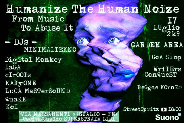 HUMANIZE THE HUMAN NOIZE · 17 Jul 09, 18:00