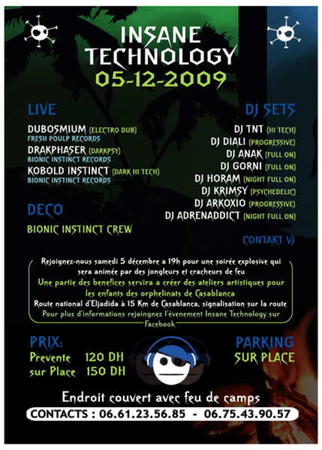 INSANE TECHNOLOGY · 5 Dec 09, 21:00