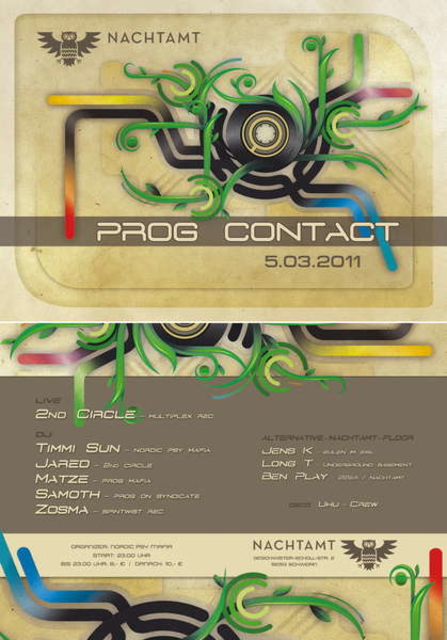 PROG CONTACT @ NACHTAMT SCHWERIN · 5 Mar 11, 22:00
