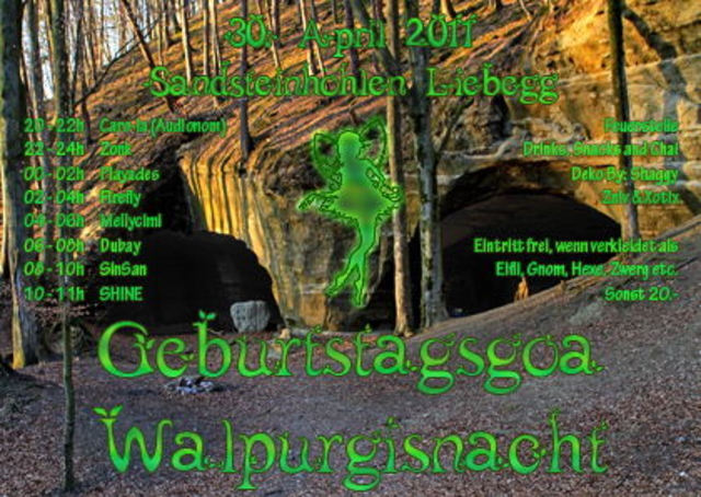 Walpurgisnacht Geburtstagsfeier · 30 abr 11, 20:00