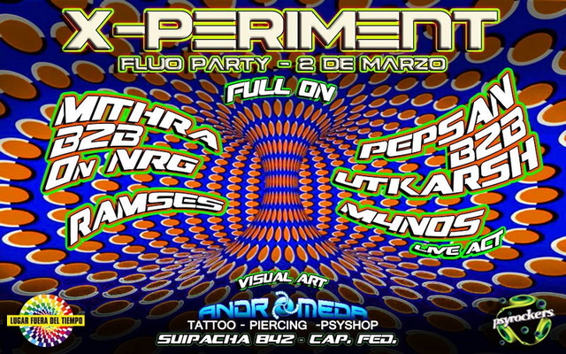 X-PERIMENT - FULL ON NIGTH FLUO - FREE  · 02.03.13, 01:00