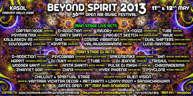 Beyond Spirit 2013 · 11 mai 13, 20:00