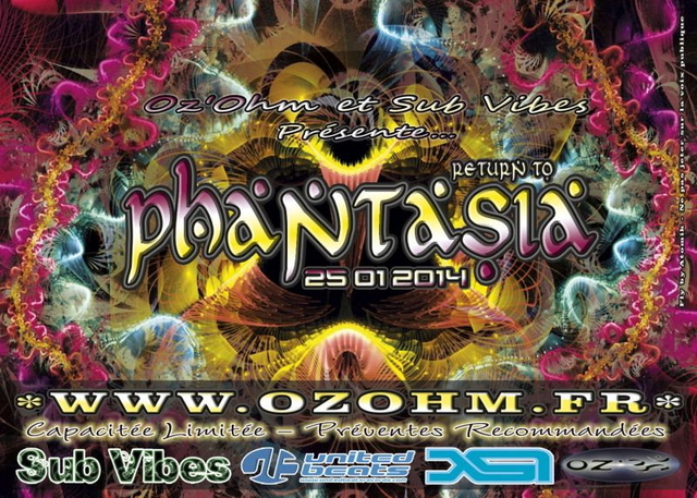 25/01/2014 - Return to PHANTASIA - XSI Live, BIONIX Live, SAYKO YAN:83:FRANCE · 25 Jan 14, 22:00