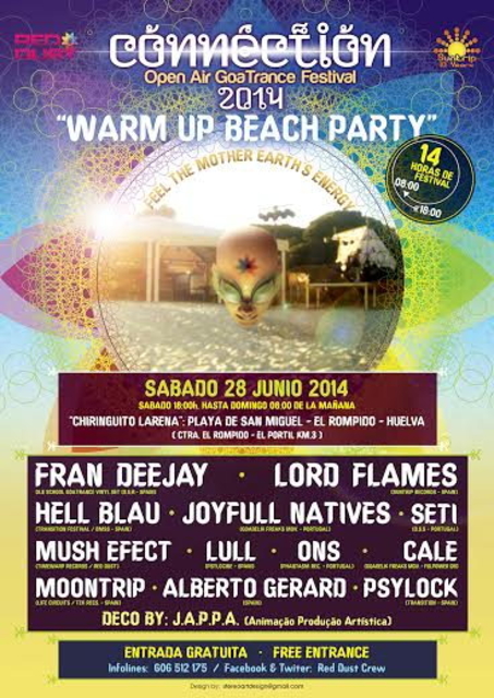 Warm up Beach Party @ Connection Festival · 28 juin 14, 18:00