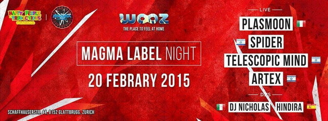 MAGMA RECORDS @ WOOZOPIA · 20 févr. 15, 22:00