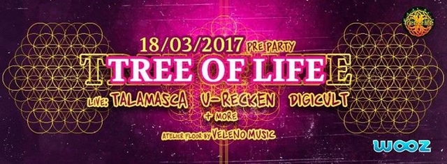 Tree of Life Festival Teaser: Talamasca, U-Recken, Digicult · 18 mars 17, 22:00