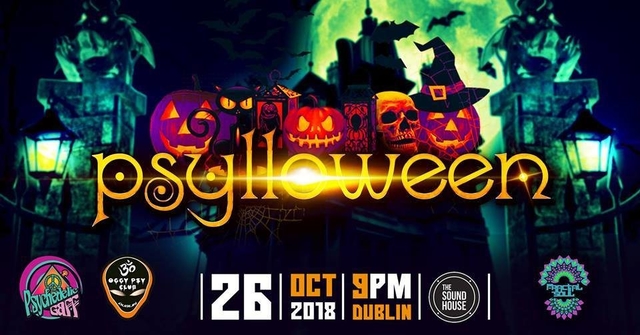 Psylloween with Hashashin LIVE, Gandhabba, Psydream and more! · 26.10.18, 21:00
