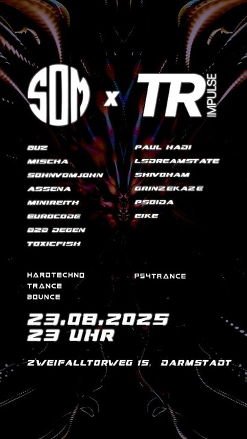 SOM X Trance Impulse · 23 Aug 25, 23:00