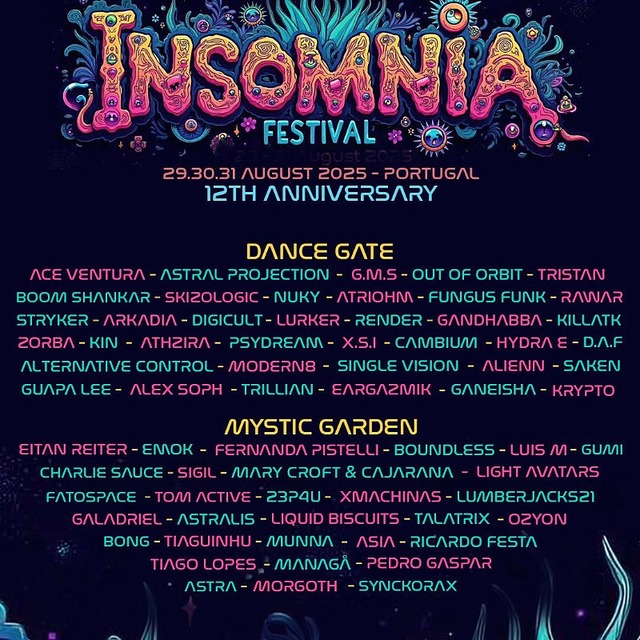 Insomnia Festival 2025 · 29 Aug 25, 10:00