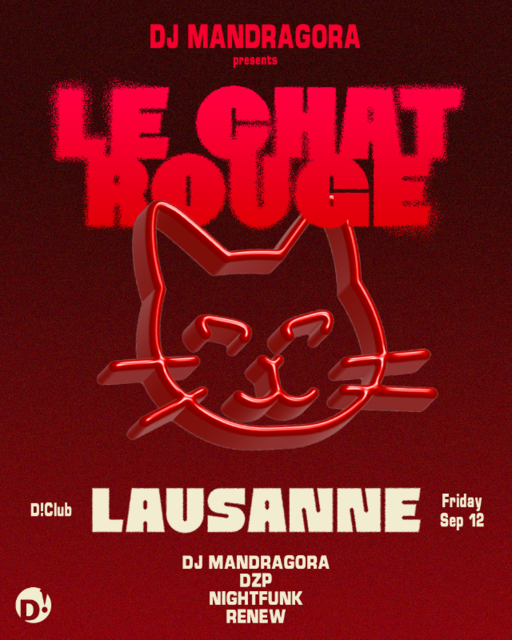 Dj Mandragora presents : LE CHAT ROUGE · 12 Sept 25, 23:00