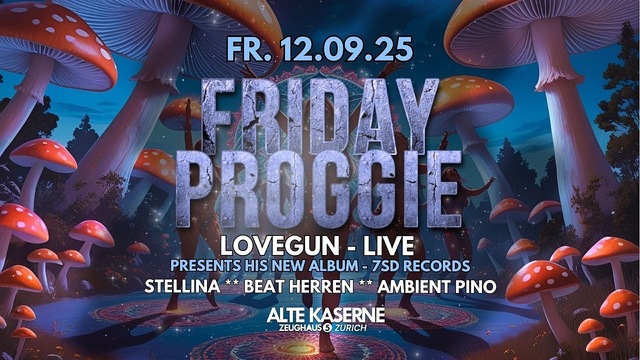 Friday Proggie · 12 sept. 25, 23:00