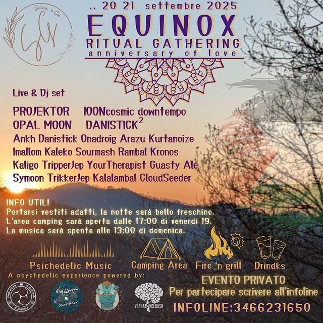 Equinox in love - Ritual gathering · 19 sept 25, 22:00