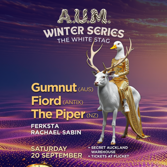 AUM Winter Series 2025 - Warehouse Party · 20 Sept 25, 19:00