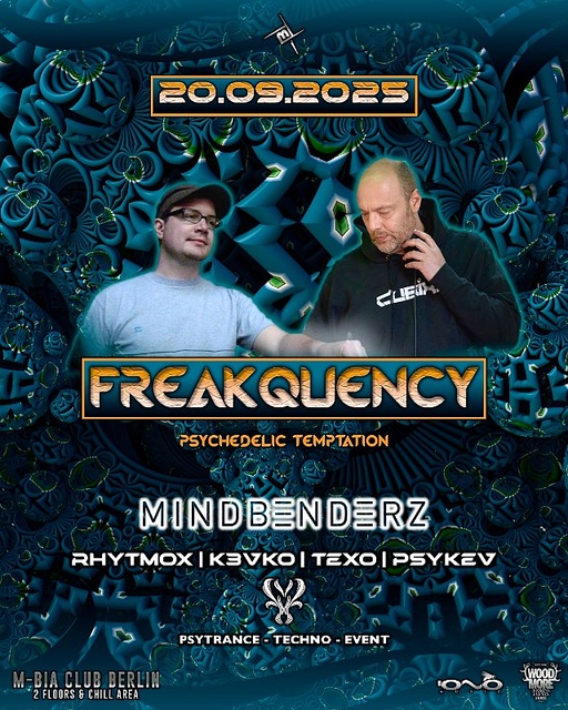 Freakquency w/ Mindbenderz · 20 Sept 25, 22:00