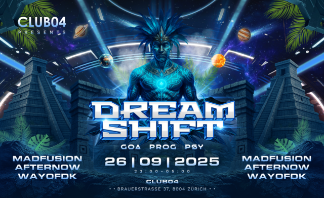 DREAMSHIFT · 26 sept. 25, 23:00
