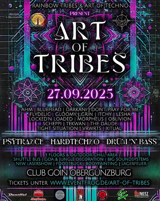ART of TRIBES · 27 Sept 25, 22:00