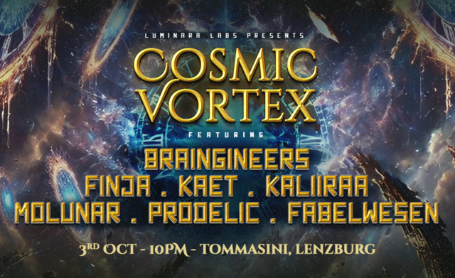 Cosmic Vortex · 3 Oct 25, 22:00