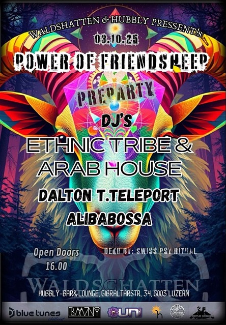Preparty 🐏 Power of friendsheep 🐏 · 3 oct. 25, 18:00