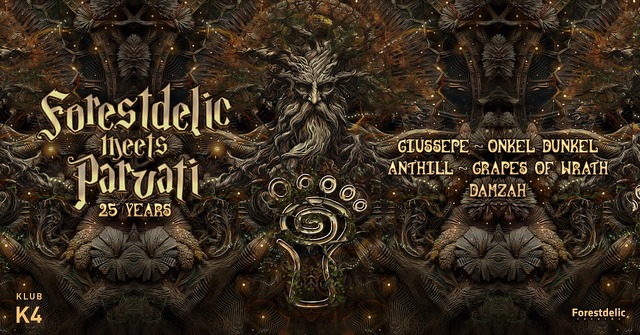 Forestdelic Meets Parvati : 25 Years Celebration · 11 Oct 25, 23:00