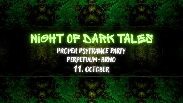 Night of Dark Tales · 11 Oct 25, 21:00